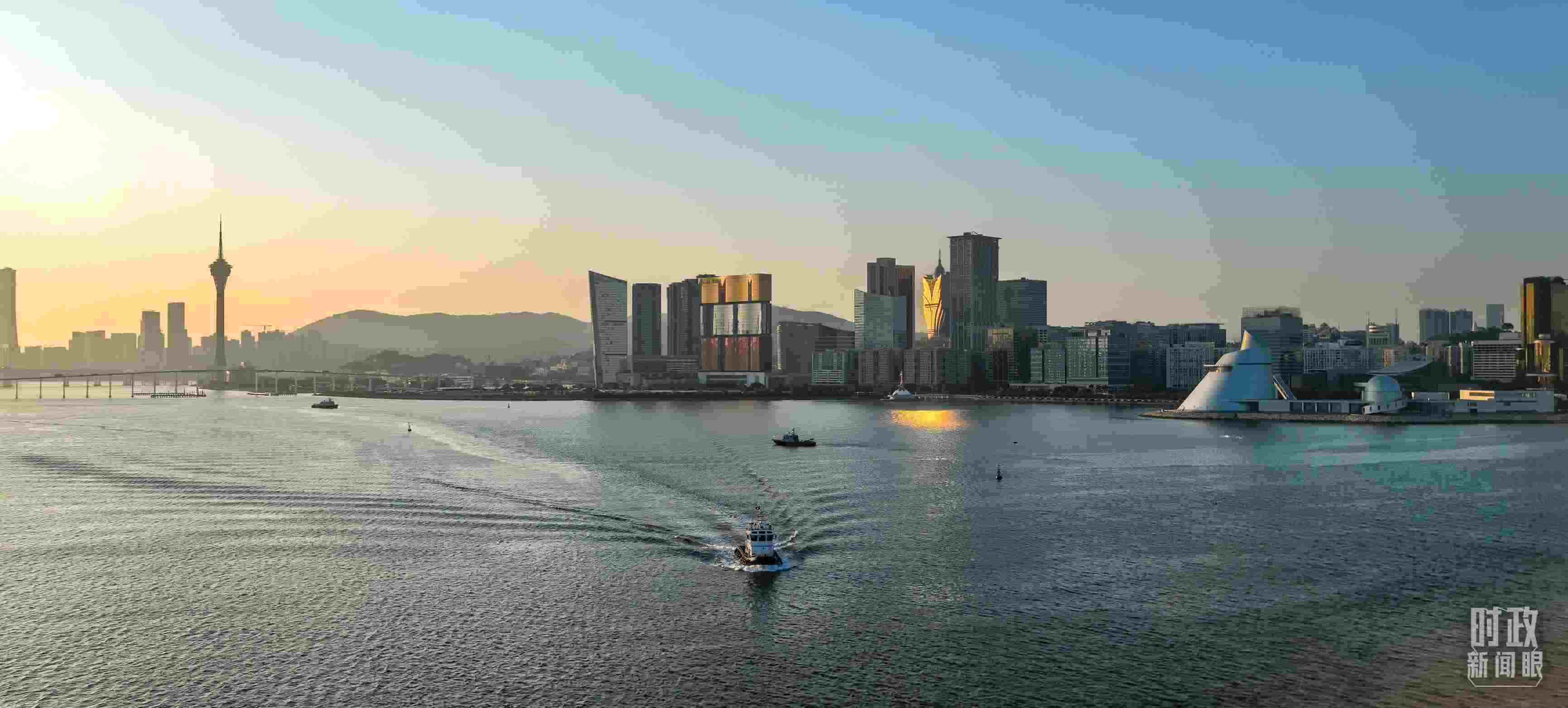 △澳門風(fēng)光。（總臺央視記者王子杭拍攝）