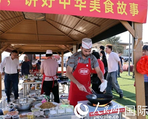 參賽一景。人民網(wǎng)記者管克江攝