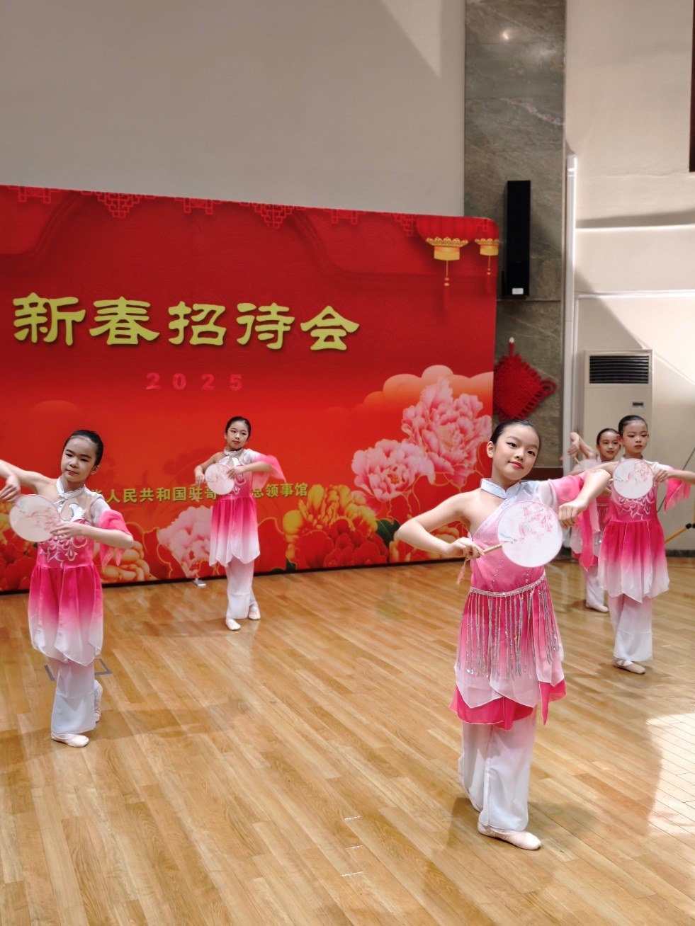 兒童舞蹈表演。中國駐哥德堡總領(lǐng)館供圖