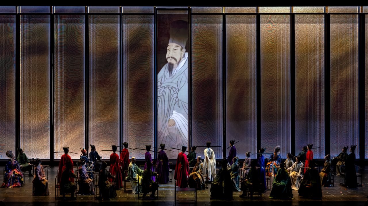 《蘇堤春曉》演出現(xiàn)場。國家話劇院供圖