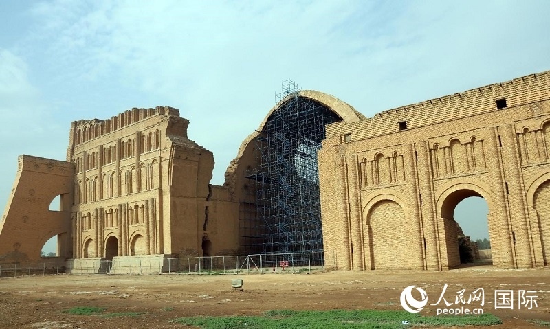 塔克基思拉宮遺址。人民網(wǎng) 伊納斯·易卜拉欣攝