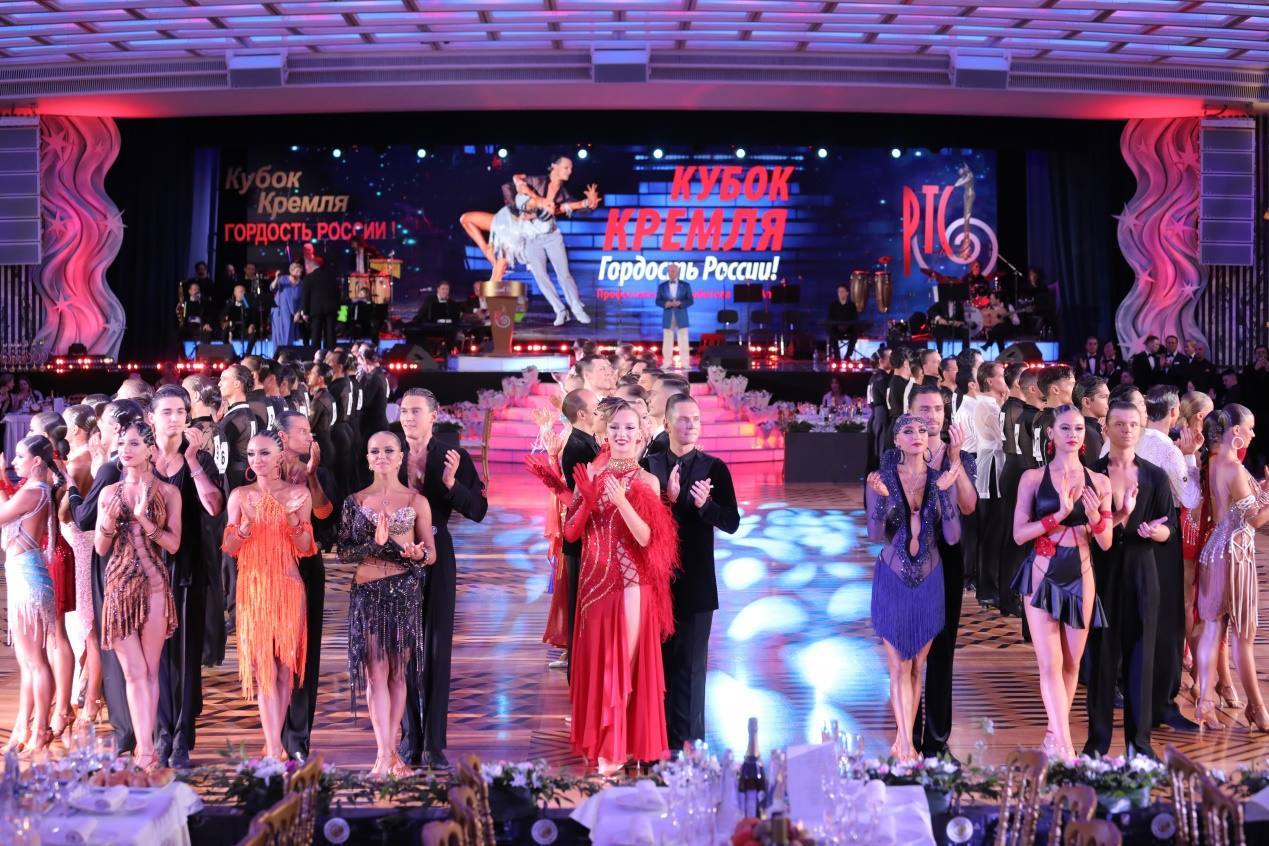 第七屆“克里姆林宮杯”國標(biāo)舞錦標(biāo)賽現(xiàn)場。于子恒攝