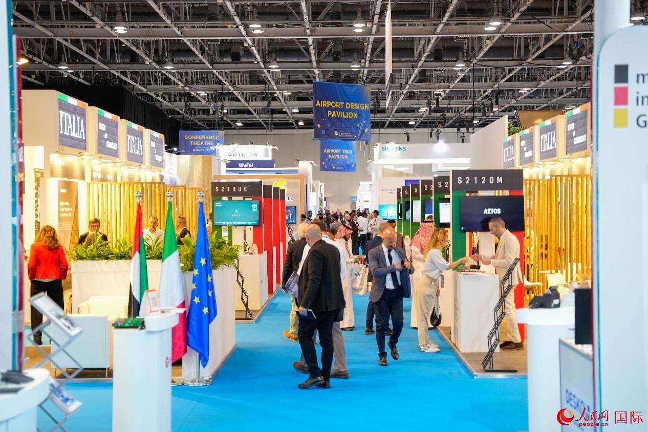 展會(huì)一景。人民網(wǎng)塔里克·易卜拉欣攝