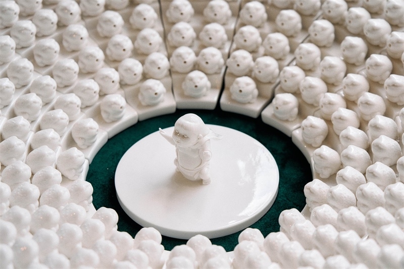 倫敦手工周中國館展品。楊浩鵬攝