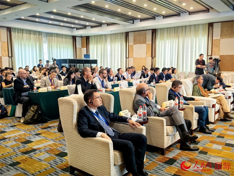 “通往COP30之路：中巴植樹造林和碳匯合作研討活動(dòng)”現(xiàn)場(chǎng)。人民網(wǎng)記者 符園園攝