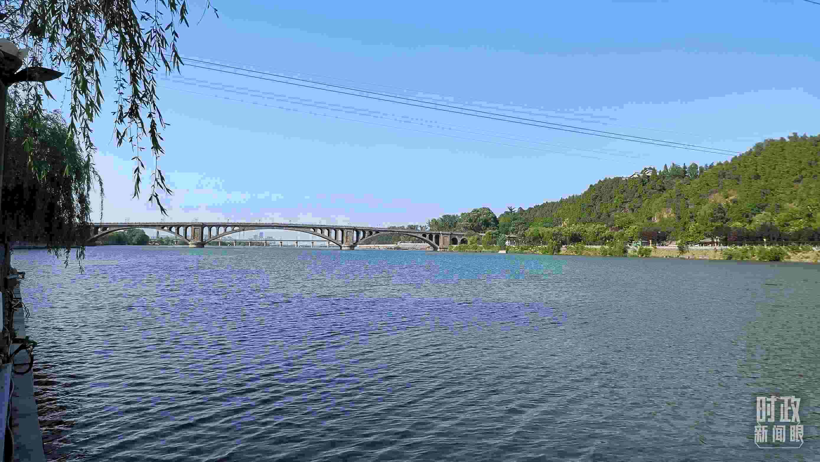 △伊河。（總臺央視記者范一鳴拍攝）