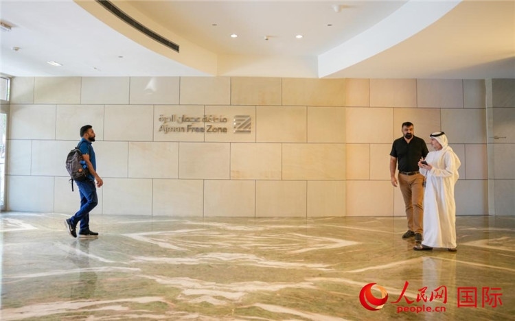 阿治曼自由區(qū)始建于1988年，阿治曼中國城設立于自由區(qū)內。人民網 塔里克·易卜拉欣攝