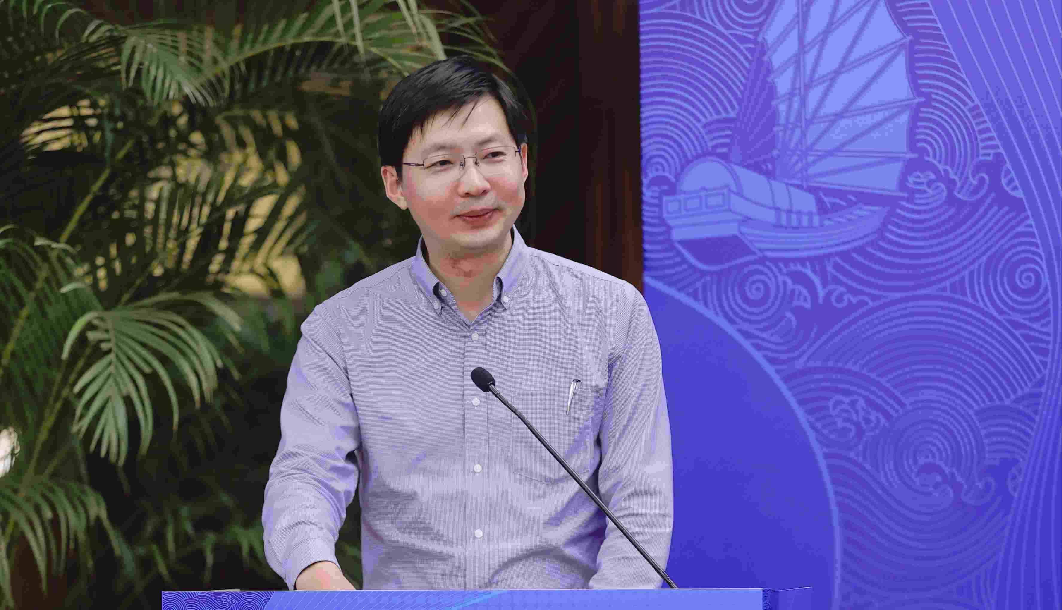 上海國際問題研究院王玉柱研究員。受訪者供圖