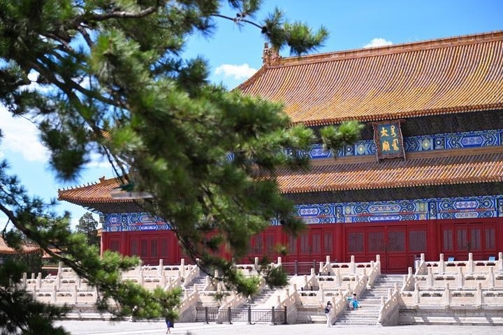 2023年7月8日拍攝的太廟享殿（也稱前殿）。